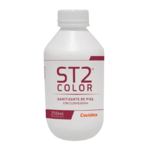 ST2 COLOR Sanitizante de piel con clorhexidina